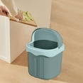 thumbnail image 1 of TIMIFIS Cute Desktop Trash Can Small Desktop Plastic Waste Basket Garbage Can Mini Storage Bin For Bathrooms Offices Or Dressing Table, 1 of 6