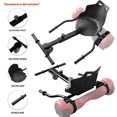 thumbnail image 6 of Hover Kart Go Kart Adjustable Seat Attachment for 6.5" Hover-Board Buggy - Black, 6 of 7