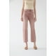 thumbnail image 3 of 2024 principios de primavera nuevo Celin cintura alta lavado oscuro suelto pantalones de pierna recta con agujeros rotos mostrar adelgazamiento pantalones vaqueros de nueve puntos para, 3 of 4