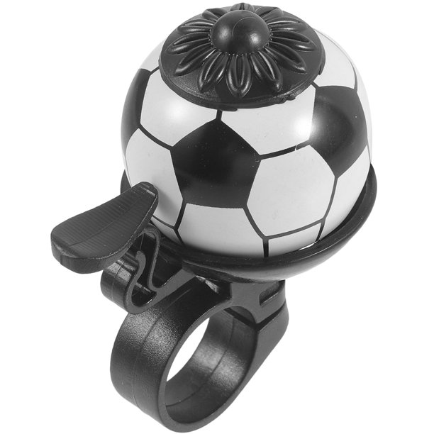 unbranded Clásica Para Bicicletas Fútbol Con Sonido Para Manillar Negro