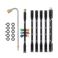 thumbnail image 1 of Pressure Washer Extension Wand, 1/4Inch Gutter Cleaning Tools From the Ground, Power Washer Extension Pole, Curved Rod, 1 of 8