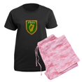 thumbnail image 5 of CafePress - Obrien Family Crest Women's Dark Pajamas - Women's Short Sleeve Print T-Shirt and Pants Dark Cotton Pajama Set, 5 of 7
