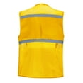 thumbnail image 4 of USNSM Men's Lightweight Softshell Vest Jacket Windproof Sleeveless Jacket for Travel Hiking Running Sports Yellow XL, 4 of 4