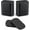 Black - 24 Pcs, variant on Furniture Levelers, Flexible Plastic Shims for Furniture Leveling Pads Rubber Wedge Shims for Table Chair Levelers Non-Slip Pads for Uneven Floors, Appliances & Toilet, Stackable, Black, 12-Pack