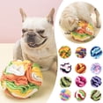 thumbnail image 3 of Wizlet Snuffle Ball for Dogs, Puzzle Sniffing Interactive Dog Ball for Blind Dogs Training Stress Relief Dog Enrichment Toys Treat Machine Washable - Pink_M, 3 of 3