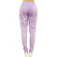 thumbnail image 3 of Lappel Women's Athletic Yoga Jogger Sweatpants with Pockets Soft French Terry Athleisure Capri, 3 of 4