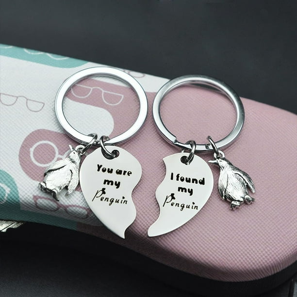 Aazon.co: Llavero Para Aantes De Los Pingüinos, Regalos Con La Frase