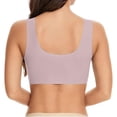 thumbnail image 4 of Lmnyox Wireless Bra for Women Push Up Seamless Everyday Bra Breathable Full Coverage Supportive Bras Plus Size, 4 of 6