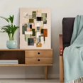 thumbnail image 5 of UXIEQU Abstract Geometric Blocks Canvas Wall Art Print 15.75x11.81 Inches, 5 of 8