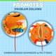 thumbnail image 4 of Juguetes con hebilla con forma de animal de peluche Barney Crab Montessori Learning, 4 of 5