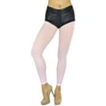 thumbnail image 6 of ToBeInStyle Women's Opaque Ankle Long Elastic Tights - Baby Pink - One Size, 6 of 7