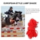 thumbnail image 5 of Bolsa de heno de alimentación lenta roja, 20 hilos, cuerda de nailon, red de heno para alimentación de caballos (tamaño mediano), 5 of 5