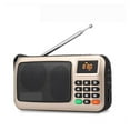 thumbnail image 1 of Portable Mini Speaker FM Radio Music Player TF Card USB For LED And Flashlight Column W405 ,Easy to Use, 1 of 5