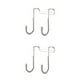 thumbnail image 1 of Monstrate Percha pequeña de acero inoxidable, instalación práctica, gancho trasero para puerta, ganchos de almacenamiento, accesorios para el Tipo 1 2piezas, 1 of 6