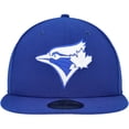 thumbnail image 2 of Men's New Era Royal Toronto Blue Jays White Logo 59FIFTY Fitted Hat, 2 of 6