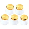 thumbnail image 4 of Milisten Guitar Tone Volume Control Knobs White Plastic 5Pcs 0.77X0.77X0.63In, 4 of 8
