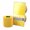 Yellow, variant on Renova Luxury Scented Colored Toilet Paper 2 Rolls 3-Ply Bath Tissue - Pack 2 Rolls Yellow
