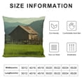 thumbnail image 5 of Fenyluxe Horse Fashion Style Dirt-Resistant Throw Pillow Covers for Couch Sofa Bed Living Room Bedroom Home Decor, Zipper Closure, 1PC 18x18in, 5 of 5