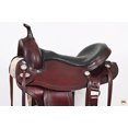 thumbnail image 4 of 16 In Hilason Gaited Western Flex Trail Horse American Leather Saddle, 4 of 8