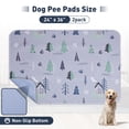 thumbnail image 2 of UPSKY Washable Pee Pads for Dogs, 2 Pack Reusable Puppy Pads Dog Pee Pads 24"x 36", 2 of 7