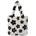 thumbnail image 1 of Bolso Hombro JShteea Con Flores Felpa Suave Y Cálido para Mujer, 1 of 9