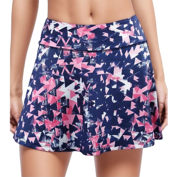 ibiyuan Womens Tennis Skirts Tennis Skirt Women Knee Length Golf Long Skort with Pockets High Waisted Athletic Sports Inner Shorts Skirts