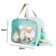thumbnail image 2 of Bolsa de maquillaje transparente de PVC, impermeable, para cosméticos, grande, transparente, para viaje, organizador de artículos de tocador, estilo 3, 2 of 5