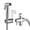 Sliver, variant on Handheld Bidet Sprayer for Toilet, Multi-Purpose Cloth Diaper Sprayer Kit with 2 Mount Options, DIY Install, Jet & Soft Spray Modes