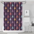 thumbnail image 1 of Rideau de Douche pour Salle de Bain Rouge Rideaux de Douche de Noël Durables Crochets de Rideau de Bain Inclus, 72x72 Pouces, 1 of 1