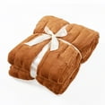 thumbnail image 5 of Home Soft Things Super Soft Decorative Throw Blanket -Honey Ginger - 60" x 80" Jumbo, 5 of 6