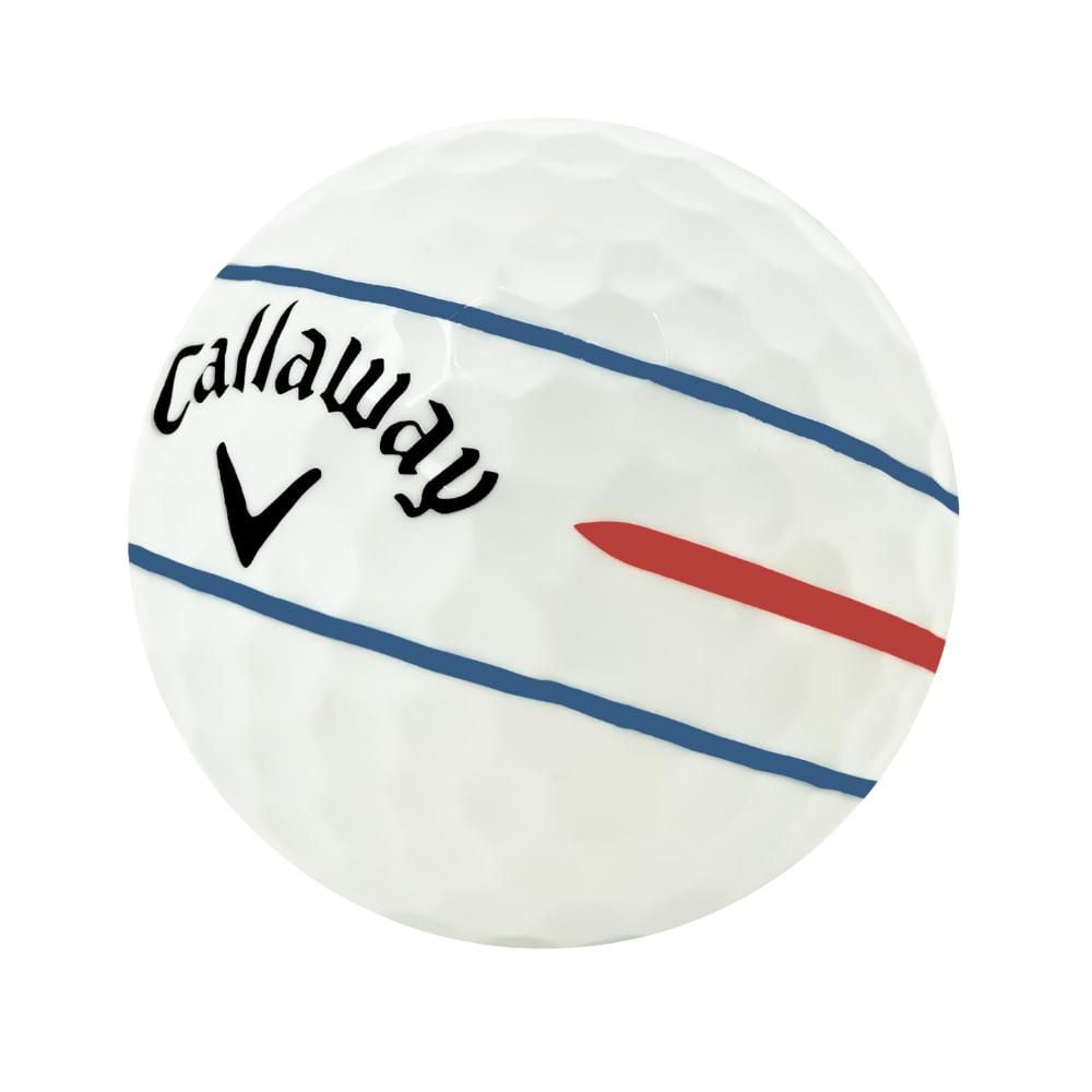 Mulligan - 36 balles de golf récupérées Callaway Chrome Soft 2024 360 Triple Track 5A Mint