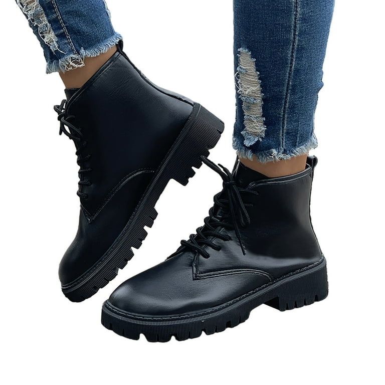 ショートブーツ・ブーティ AGL D751566PGKI018G107 Ankle Boots quilted leather softy OJSFQUFP Women Ankle Boots Ladies British Style Solid Color
