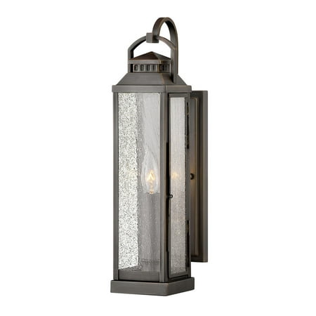 

Hinkley Lighting 1180 Revere 1 Light 17 Tall Heritage Outdoor Wall Sconce - Blackened