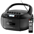 thumbnail image 1 of Caja de CD con reproductor de casetes Kuephom Boombox + Bluetooth, 1 of 7