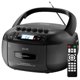 thumbnail image 1 of Caja de CD con reproductor de casetes Kuephom Boombox + Bluetooth, 1 of 7