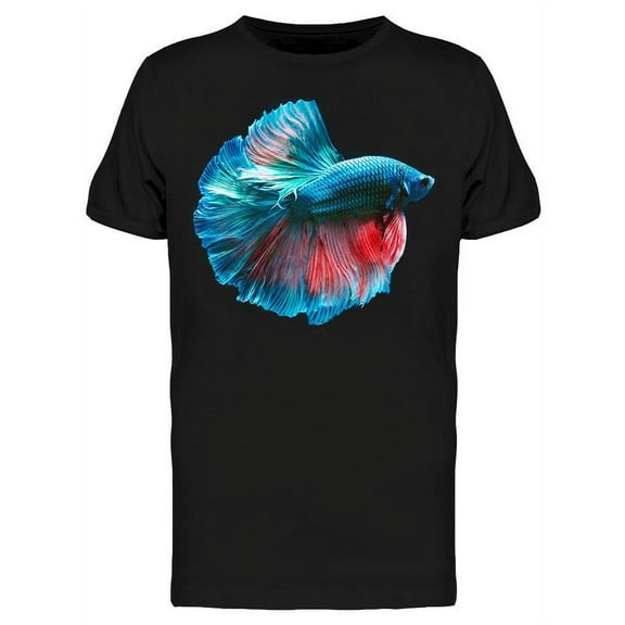 Male Colourful Betta T-Shirt Men -Image by Shutterstock, Male x-Large