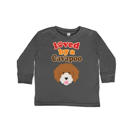 

Inktastic Cavapoo Dog Gift Gift Toddler Boy or Toddler Girl Long Sleeve T-Shirt