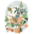 thumbnail image 3 of Vess, June Erica 15x18 Black Modern Framed Museum Art Print Titled - Plant Lady Bath I, 3 of 5