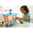 thumbnail image 3 of Disney Pixar Cars Dinoco Car Wash Playset with Toy Pitty & Color-Change Lightning McQueen, 3 of 7