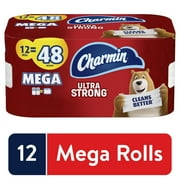 Charmin Ultra Strong Toilet Paper, 12 Mega Rolls