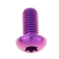 thumbnail image 4 of Pernos de Rotor de freno de disco de bicicleta de montaña Baoblaze 6 uds Tornillo de cabeza de bicicleta 12mm Púrpura M5 x 12 mm, 4 of 8