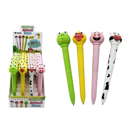 Diamond Visions 08-1607 Light Up Animal Pen Multipack in Assorted Animals and Colors (2 (Best Hookah Pen On The Market)