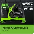 thumbnail image 5 of Greenworks 60V 20" Cordless Single-Stage Snow Blower with 5.0 Ah Battery & 6A Charger 2608702, 5 of 12