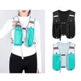 thumbnail image 6 of figatia Running Vest Breathable Adjustable Runner Rucksack Water Pack Lightweight for Camping Biking Jogging Mountaineering Blue, 6 of 8