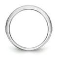 thumbnail image 2 of Solid 14k White Gold Lab Grown Diamond Wedding Band Ring Size 7.5 (.25 cttw.), 2 of 8
