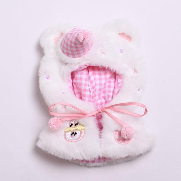 Ropa de muñeca muñecas muñecas DIY DIY Adorable Accesorios de vestir para niños Accesorios de vestir para 15-17 cm Dolls sin muñeca Ropa de muñecas rosa