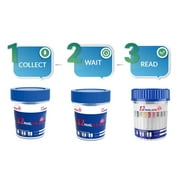 [10 Pack] 12panelnow Easy-Read 10 Panel Drug Test Cups, Detects Amp, Bup, Bzo, Coc, Mdma, Met, Mtd, Oxy, Opi, Thc