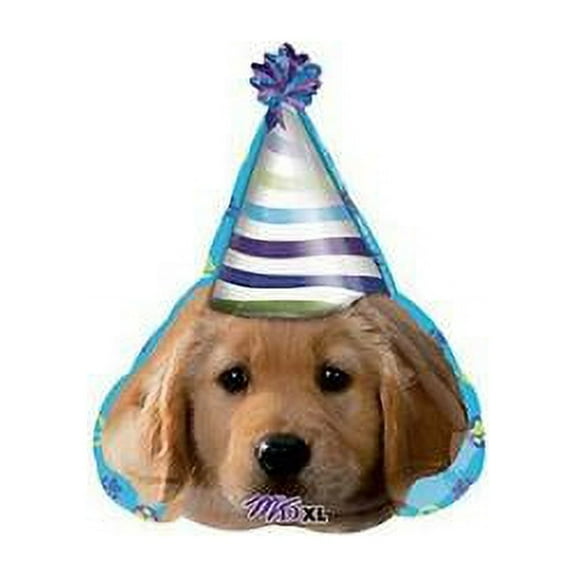 Party Pups Birthday Balloon 18 Inch Foil Shape Balloon [15901]