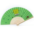 thumbnail image 5 of Hand Fan - Solid Color Folding Paper Fans, 5 of 8
