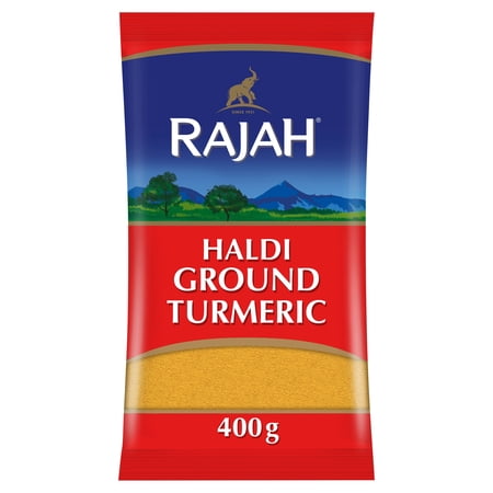 Rajah Haldi Ground Turmeric 400G, Imported from Britain